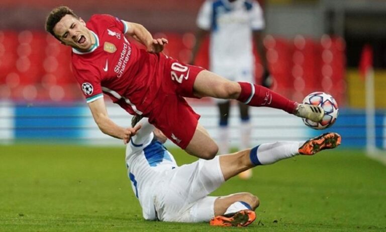 Χάνει Ζότα για δύο μήνες η Λίβερπουλ