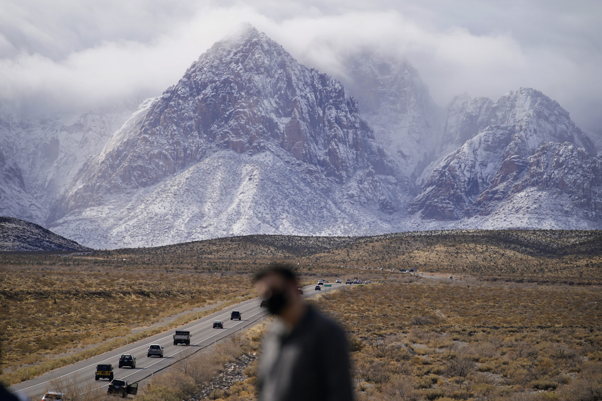 Πρωτόγνωρες εικόνες: Χιόνισε σε Λας Βέγκας, Νεβάδα και Καλιφόρνια