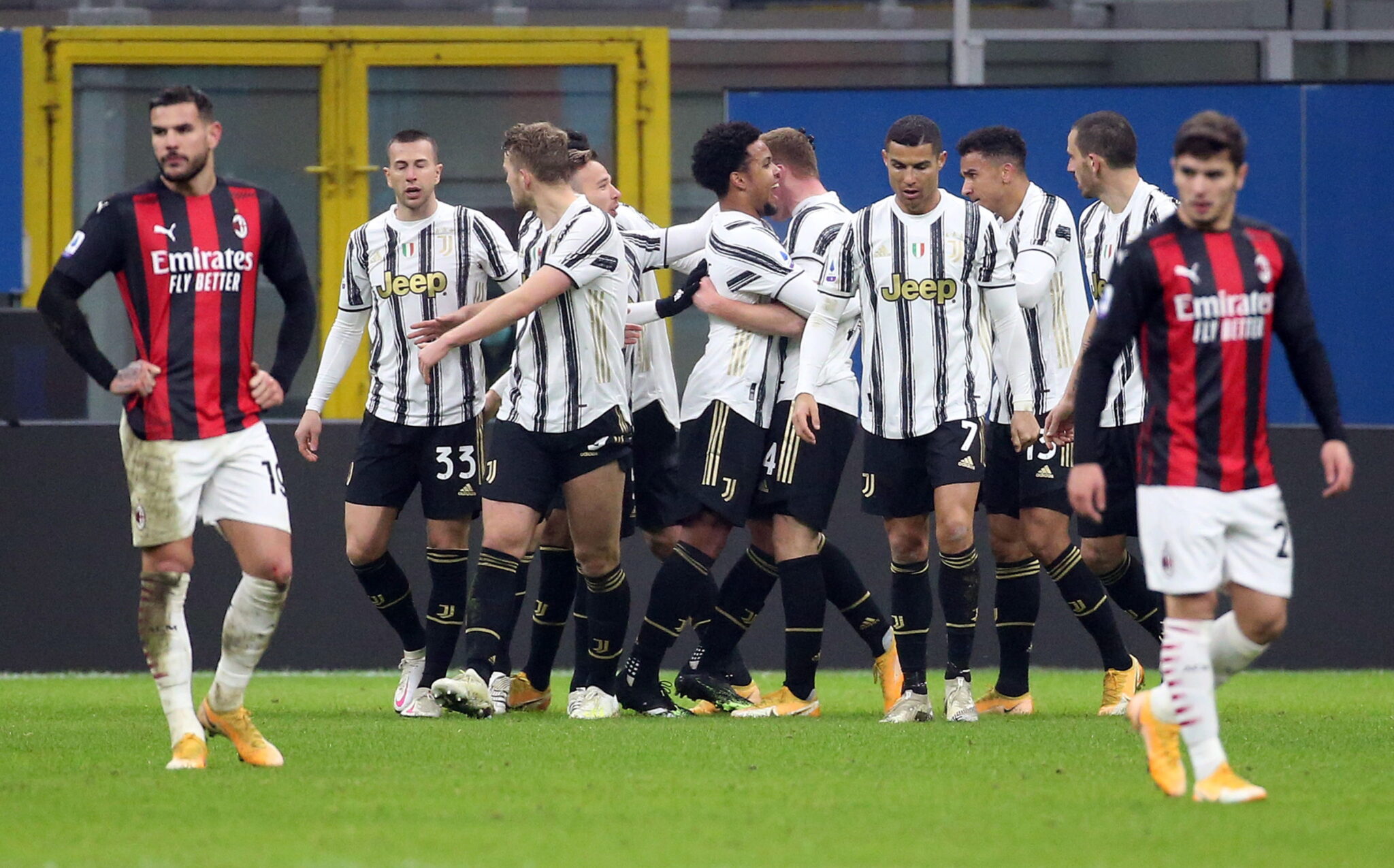 Η Γιουβέντους έσπασε το αήττητο της Μίλαν στο πρωτάθλημα