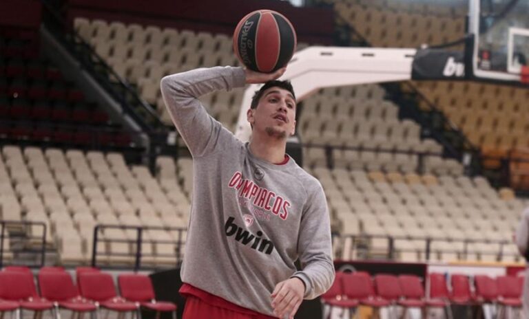 Επιστροφή Λαρεντζάκη στις προπονήσεις του Ολυμπιακού