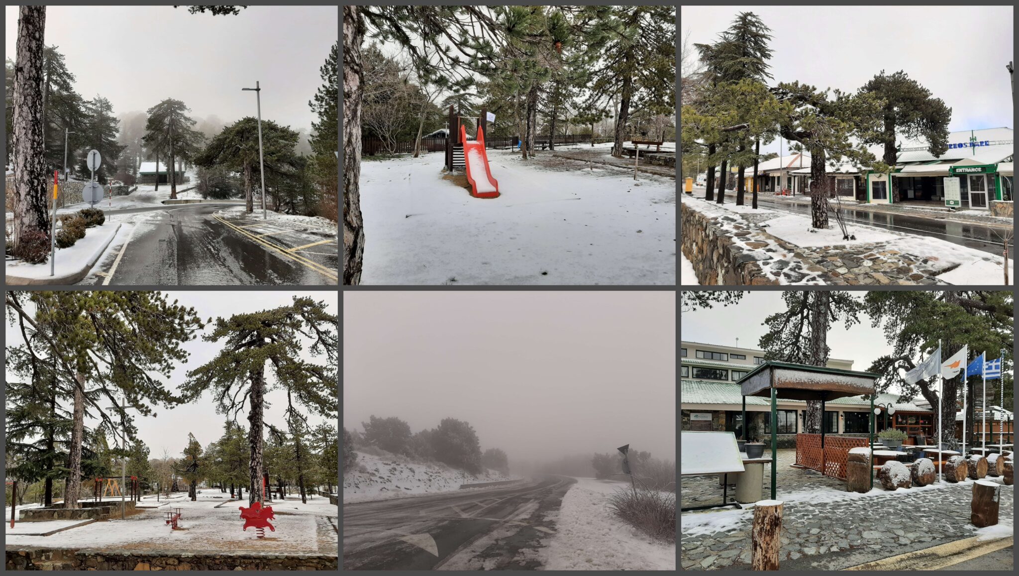 18+1 εντυπωσιακές εικόνες από το χιονισμένο Τρόοδος