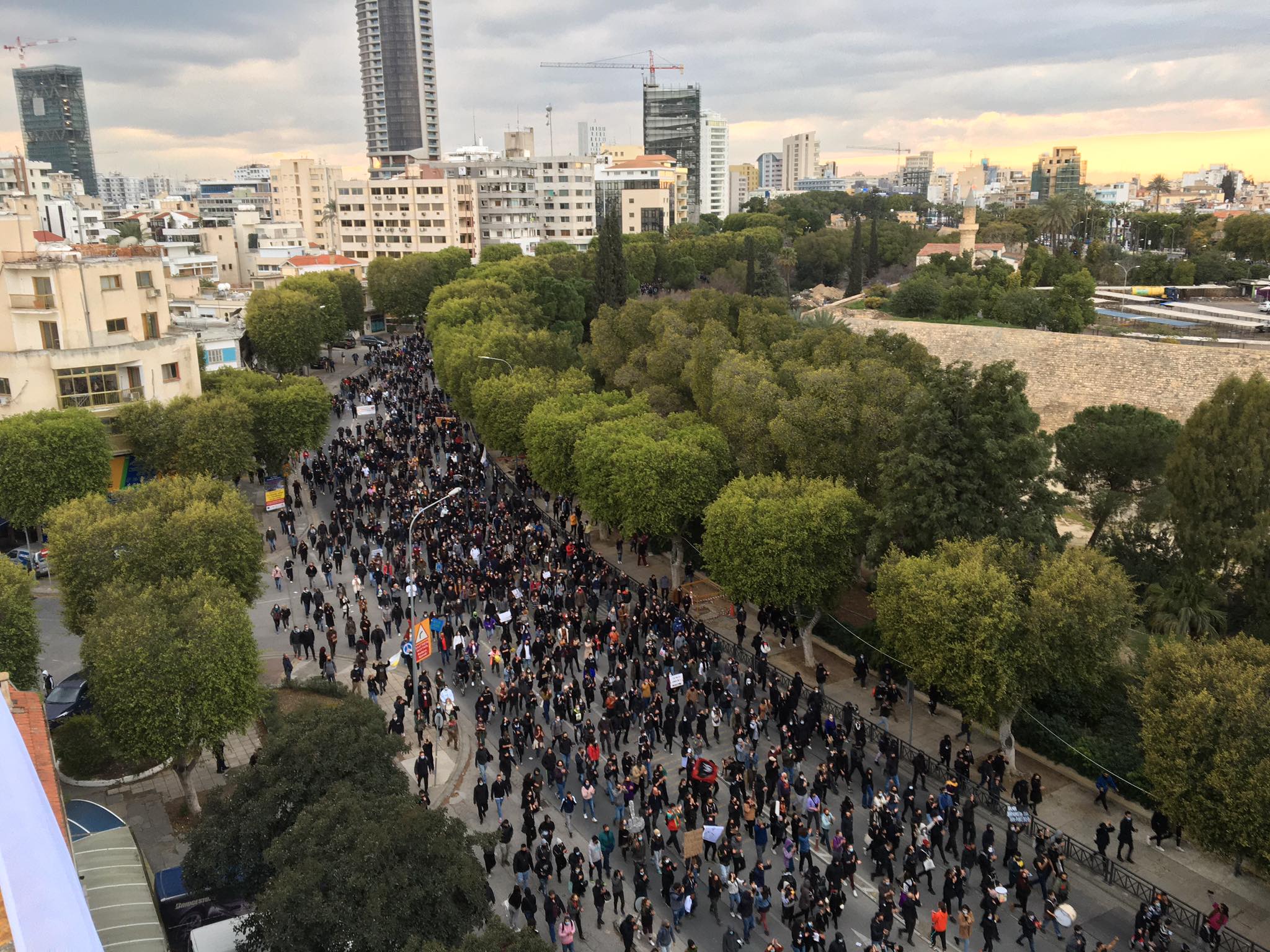 Διαμαρτυρία στη Λευκωσία: Στάθηκαν όλοι στο ύψος των περιστάσεων (ΒΙΝΤΕΟ)