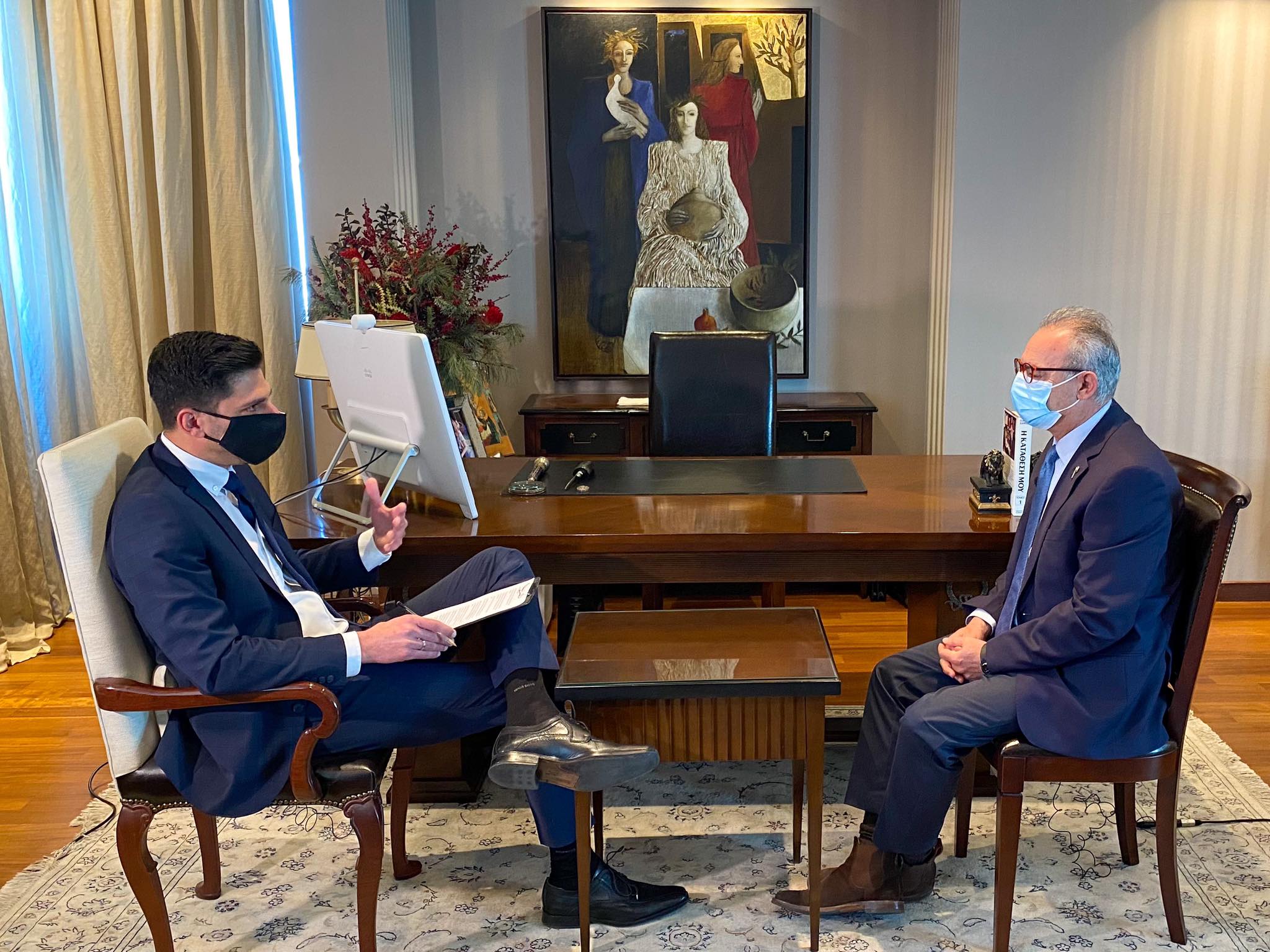 Συνέντευξη Αβέρωφ: Δάκρυσε στη κάμερα για το σενάριο διχοτόμησης (ΒΙΝΤΕΟ)