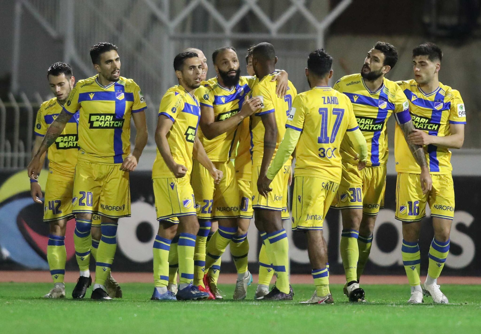 Χωρίς τέσσερις με Νέα Σαλαμίνα ο ΑΠΟΕΛ