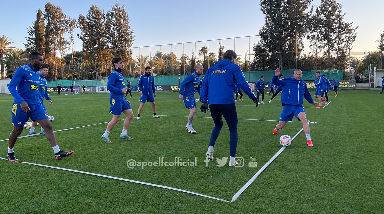 Αποστολή με 20 ποδοσφαιριστές ανακοίνωσε ο ΑΠΟΕΛ (πιθανή ενδεκάδα)