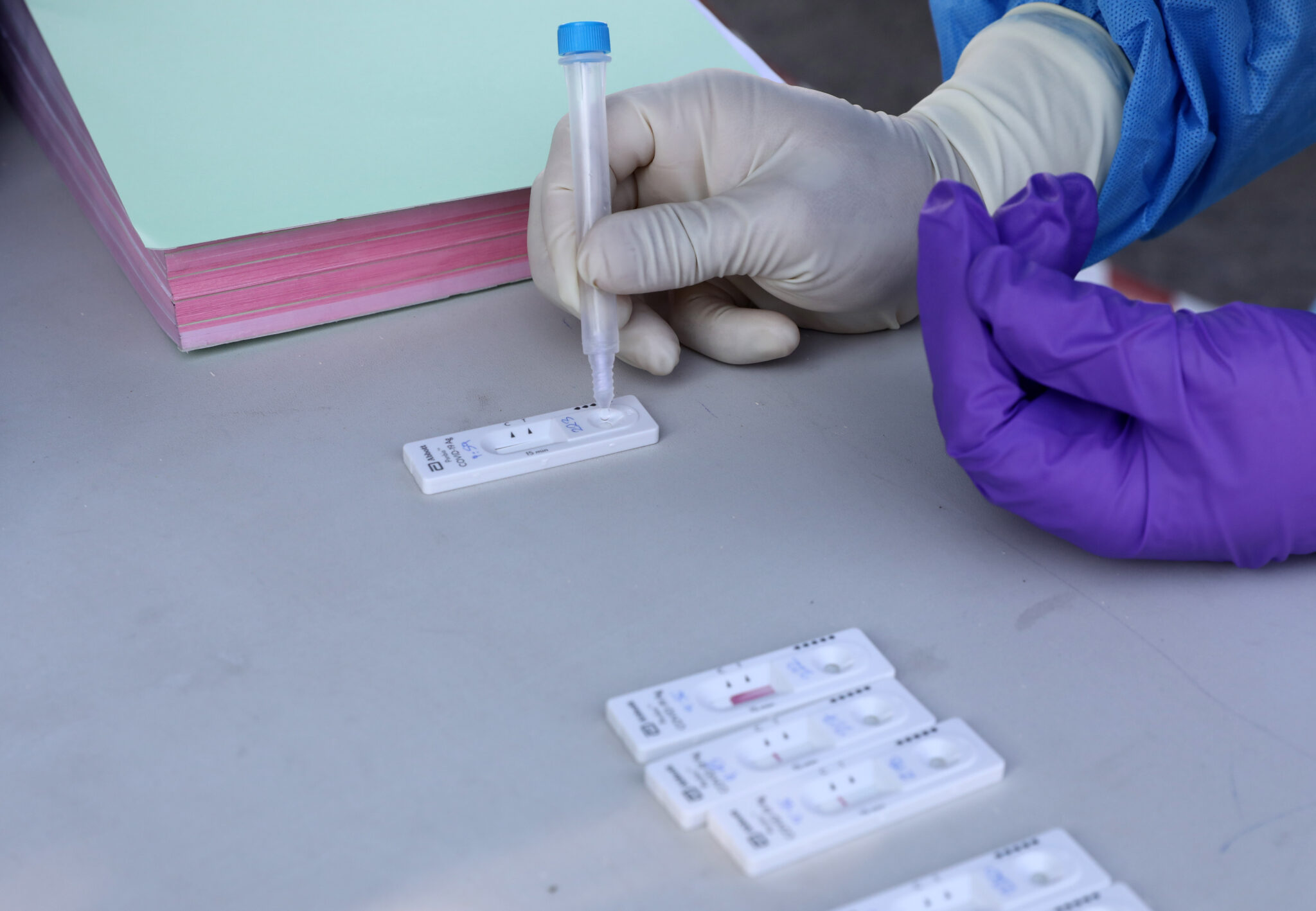 Η γεωγραφική κατανομή των 57 κρουσμάτων που εντοπίστηκαν μέσω rapid (ΠΙΝΑΚΑΣ)