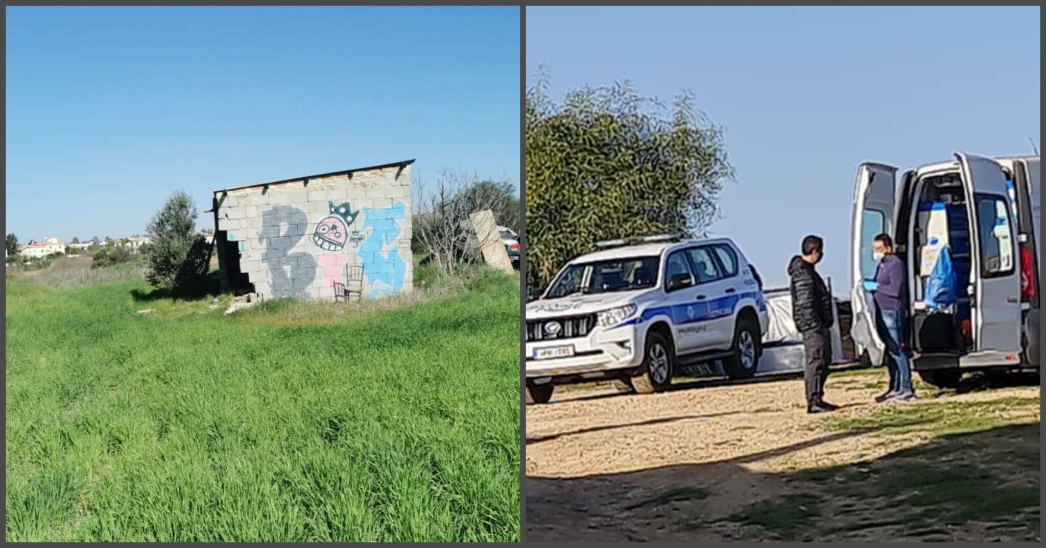 ΦΩΤΟ: Εδώ κρυβόταν ο δράστης του διπλού φονικού, έχοντας τα δύο φονικά μαχαίρια