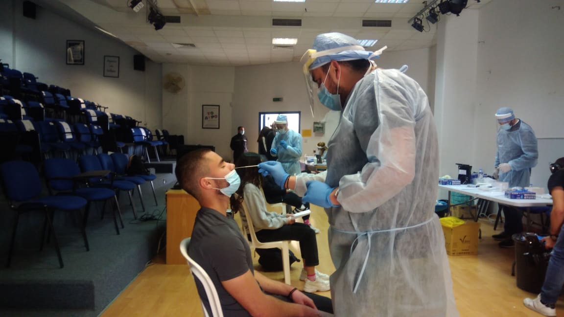 Προτίμησαν την εναλλακτική μέθοδο rapid test οι μαθητές (ΒΙΝΤΕΟ&ΦΩΤΟ)