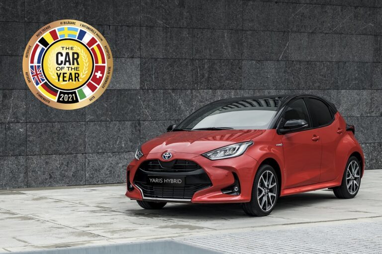 Το Toyota Yaris αναδεικνύεται το  «Καλύτερο Αυτοκίνητο του 2021 στην Ευρώπη»