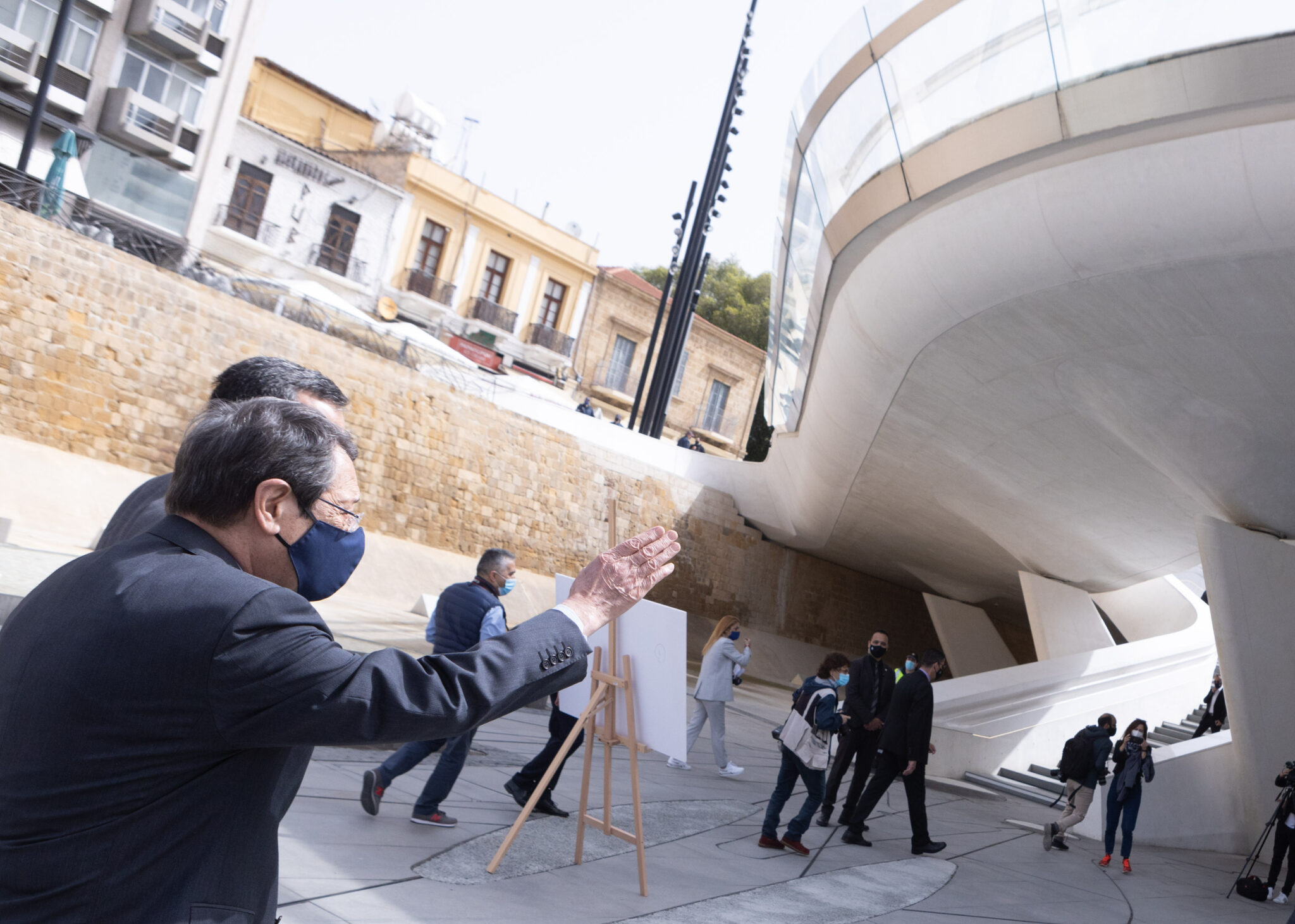 Περήφανος για την πλατεία Ελευθερίας και τη νέα όψη της Λευκωσίας ο ΠτΔ (ΒΙΝΤΕΟ)
