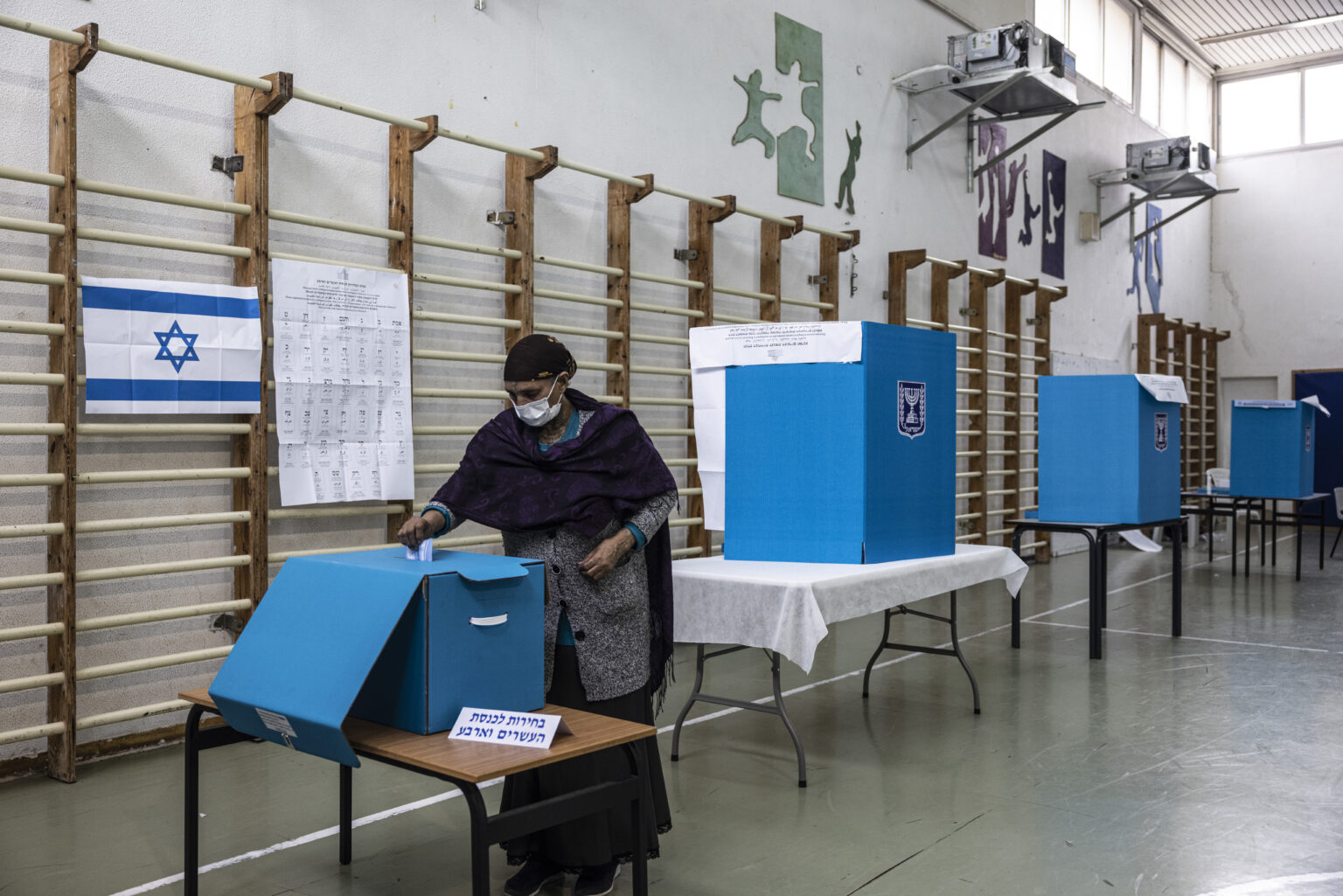 ΦΩΤΟ: Στις κάλπες για τέταρτη φορά μέσα σε δύο χρόνια οι Ισραηλινοί