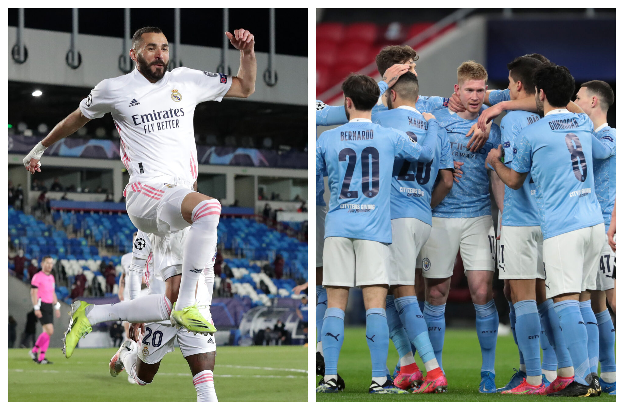 Νίκησαν ξανά και προκρίθηκαν εύκολα στα προημιτελικά Ρεάλ και Σίτι