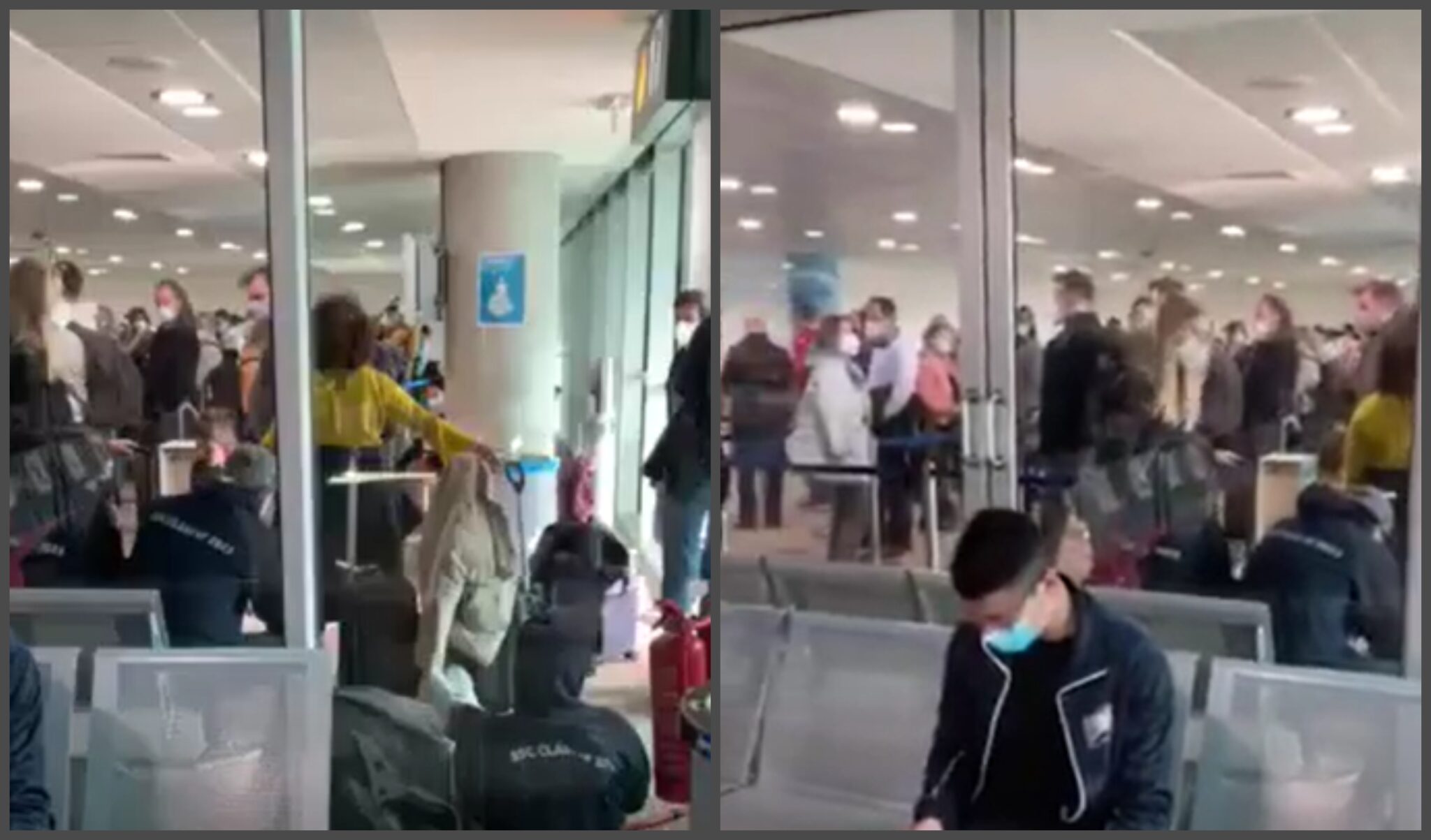 Ταλαιπωρία επιβατών στο Αεροδρόμιο Λάρνακας λόγω Covid τεστ (ΒΙΝΤΕΟ)