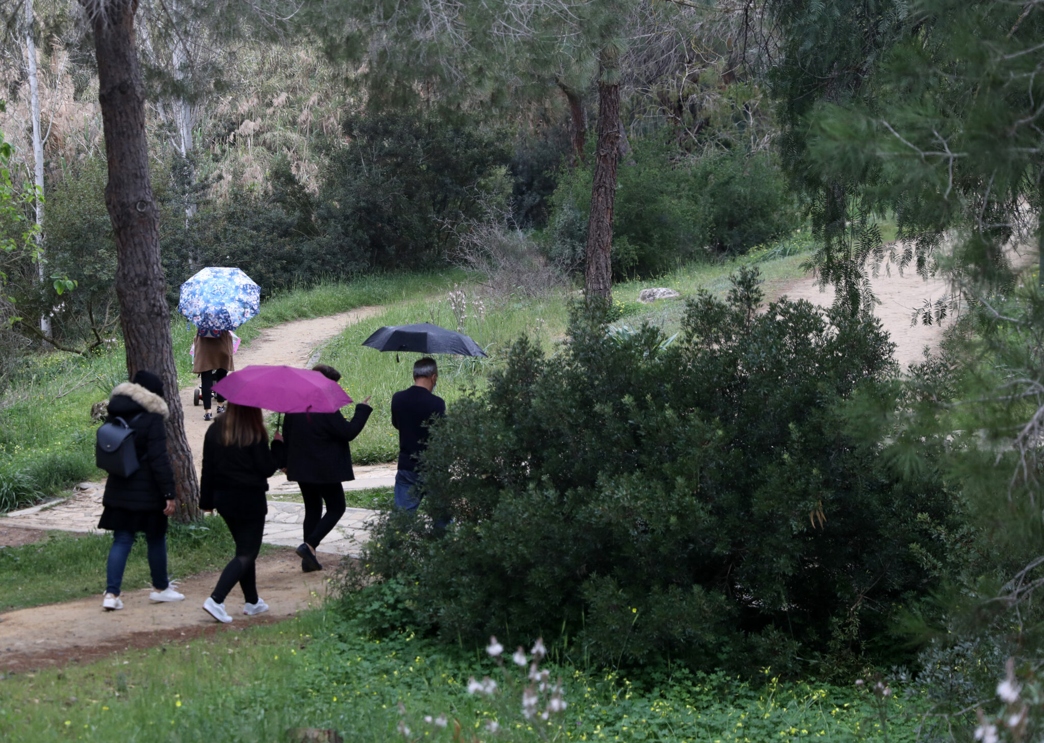 Απ΄όλα έχει ο καιρός! Χιόνια στο Τρόοδος, βροχές στο εσωτερικό και ηλιοφάνεια