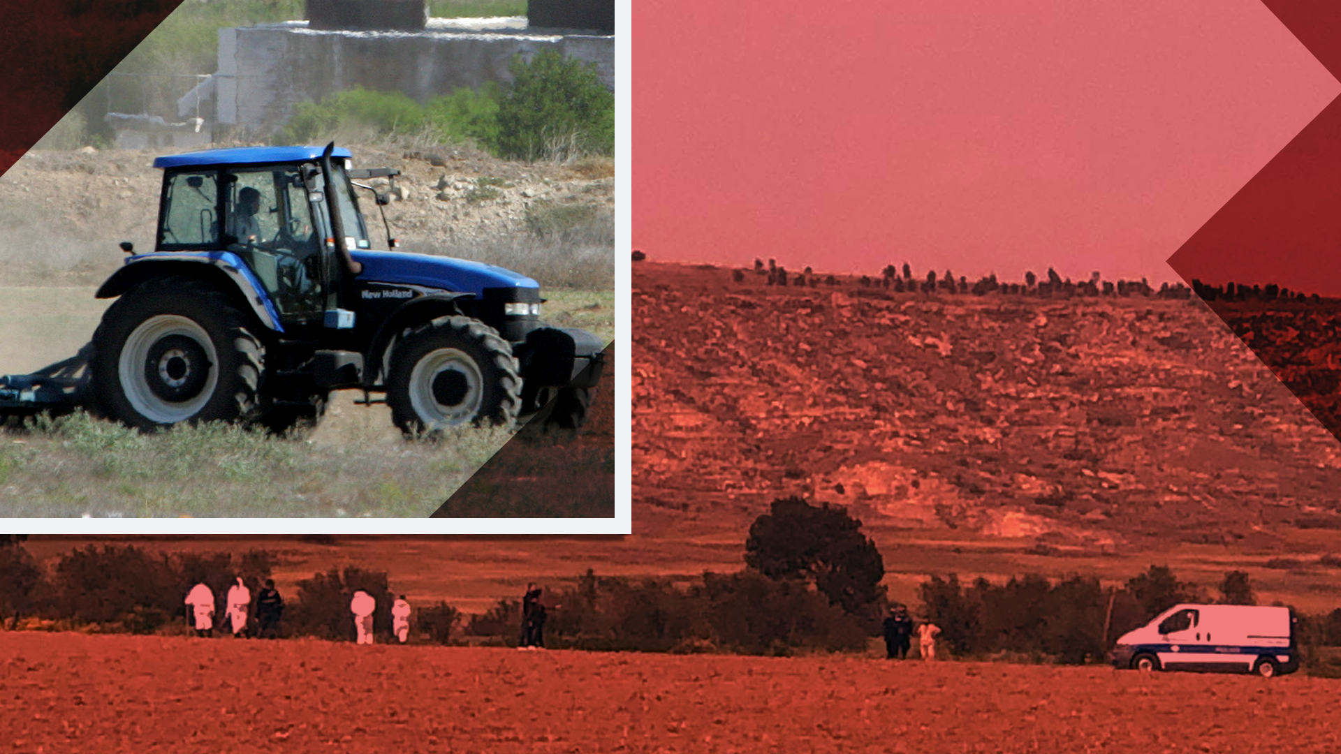 "Η Αστυνομία με ενημέρωσε για τη νεκρή γυναίκα" λέει ο ιδιοκτήτης του χωραφιού