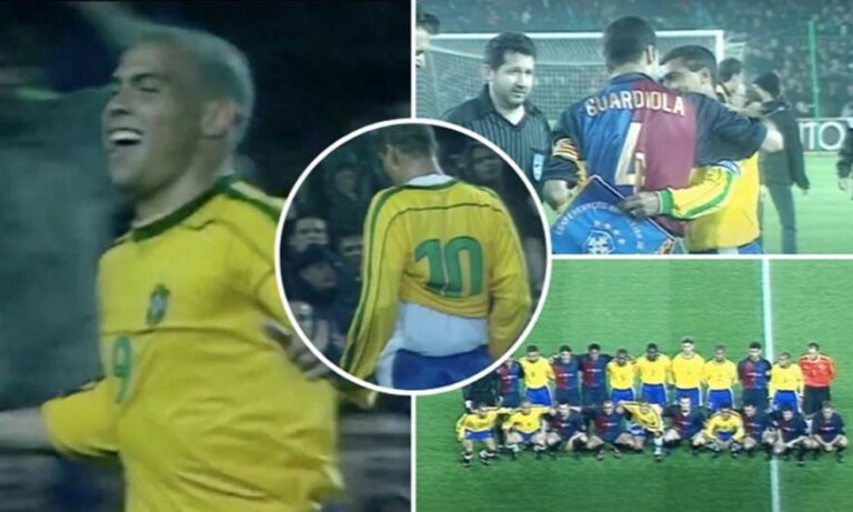 Μπαρσελόνα-Εθνική Βραζιλίας: Η αξέχαστη παρέλαση αστέρων στο «Καμπ Νου»