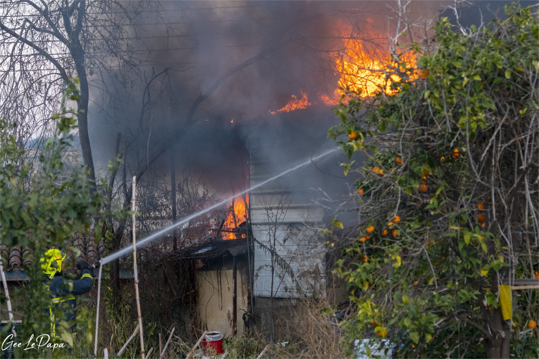 Στις φλόγες κατοικία σε χωριό της Επαρχίας Πάφου