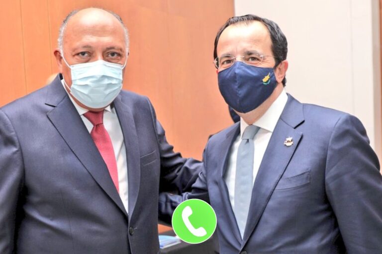 Χριστοδουλίδης-Σούκρι τα είπαν τηλεφωνικά για τις περιφερειακές εξελίξεις