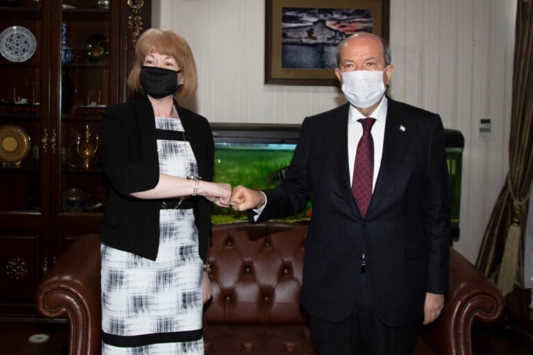 Προκλητική δήλωση της Μόρτον για δήθεν "απομόνωση" των Τ/κ