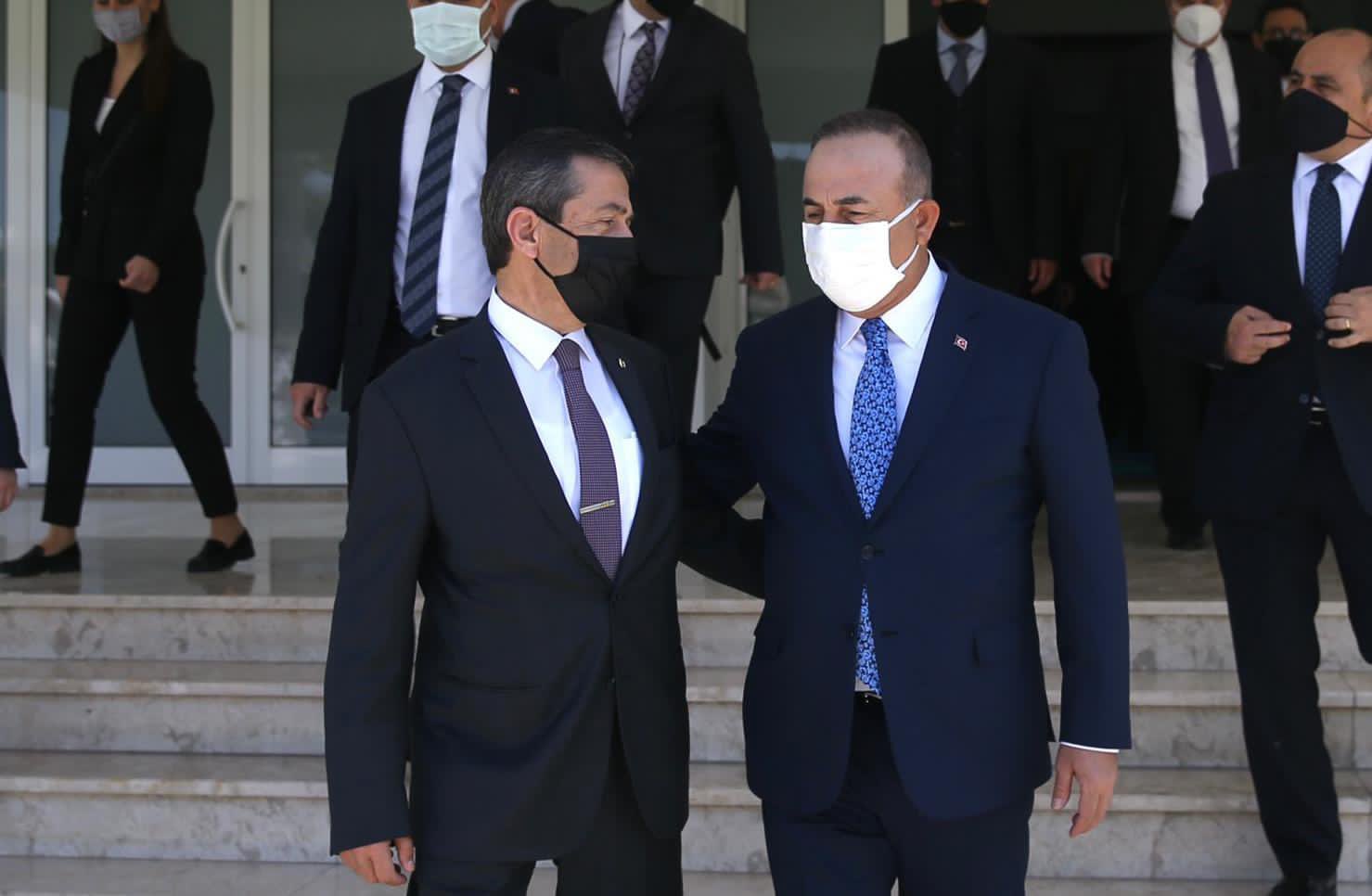 Άρχισαν οι επαφές Τσαβούσογλου στα κατεχόμενα: Εργαζόμαστε για δύο κράτη