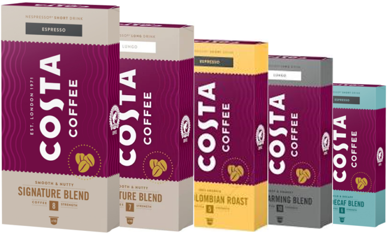 H Coca-Cola HBC Κύπρου φέρνει στην αγορά μας τις Costa Coffee κάψουλες espresso