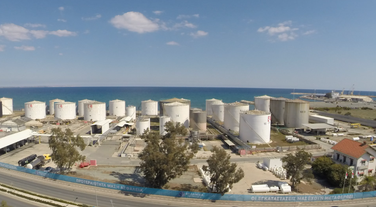 Κατεδαφίστηκαν όλες οι δεξαμενές των Ελληνικών Πετρελαίων στη Λάρνακα