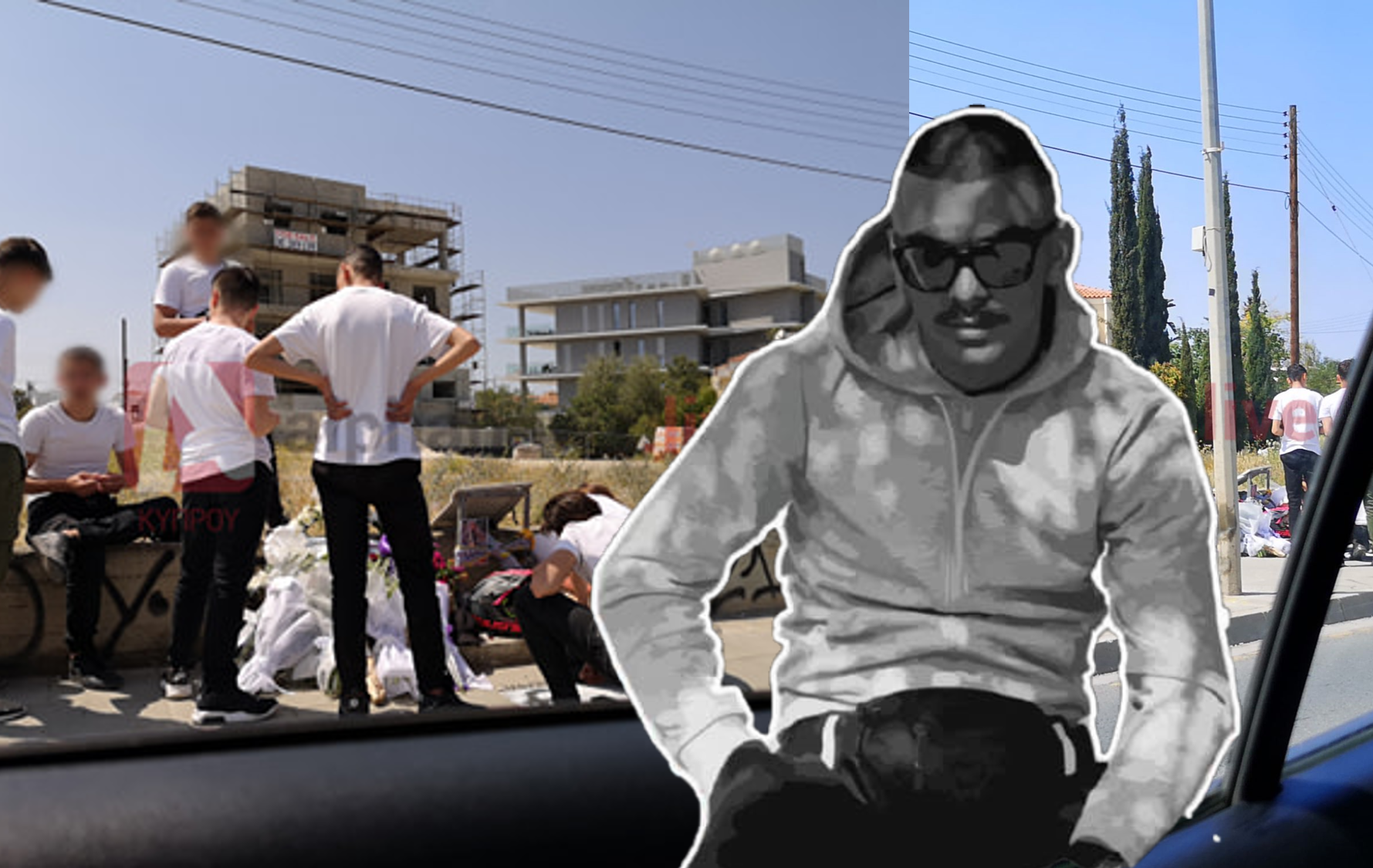 ΦΩΤΟ: Κρατούν ζωντανή τη μνήμη του Νικόλα στο δρόμο όπου "έσβησαν" τα όνειρά του