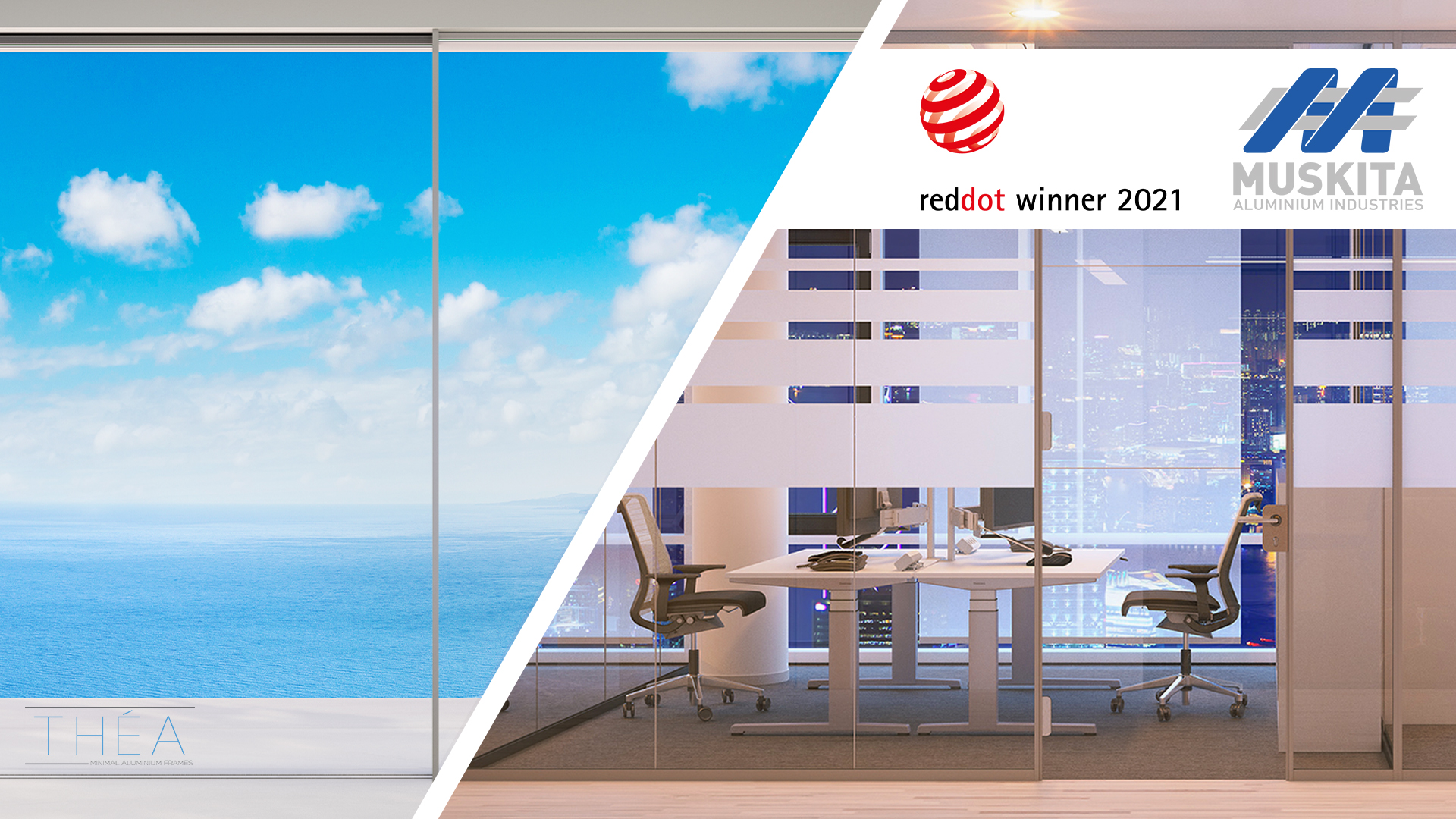Η MUSKITA κατέχτησε 2 Red Dot Design Awards 2021
