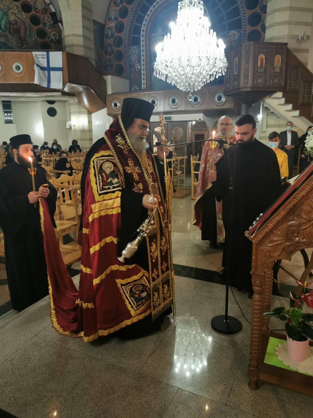 Mητροπολιτης Ταμασού: Κάντε τεστ όσοι ήρθατε σε επαφή μαζι μου