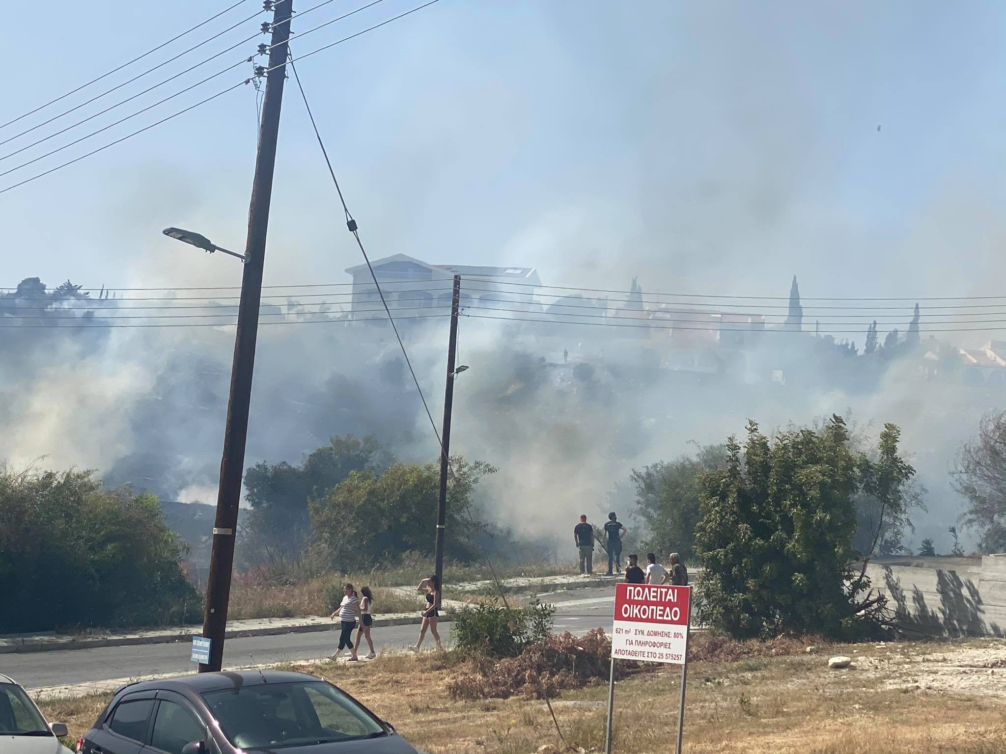 Κακόβουλη ενέργεια η πυρκαγιά στην Αγία Βαρβάρα, εκτιμούν οι Αρχές