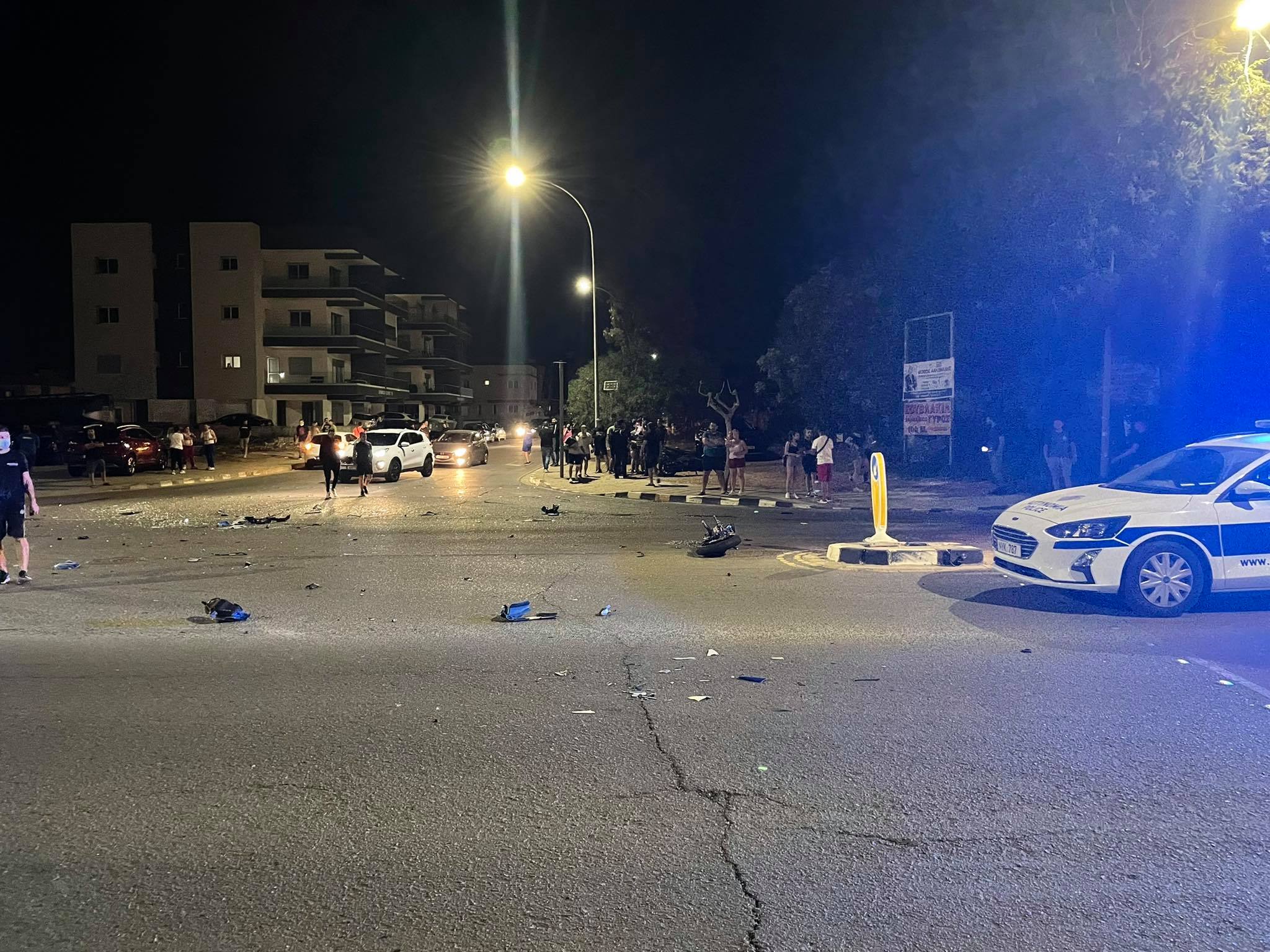 Σοβαρό τροχαίο στη Λεμεσό: Τραυματίας νεαρός μοτοσικλετιστής
