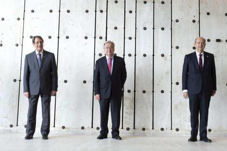 Εκπρόσωπος Γκουτέρες: Ασφάλεια κι εγγυήσεις θα προκύψουν σε συνολική διευθέτηση