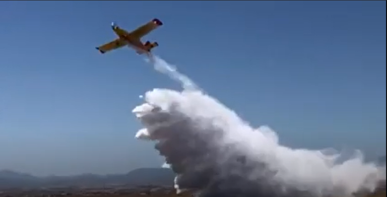 ΒΙΝΤΕΟ: Εικόνες που "κόβουν" την ανάσα από τη νέα Βάση Πυρόσβεσης στο Μάμμαρι