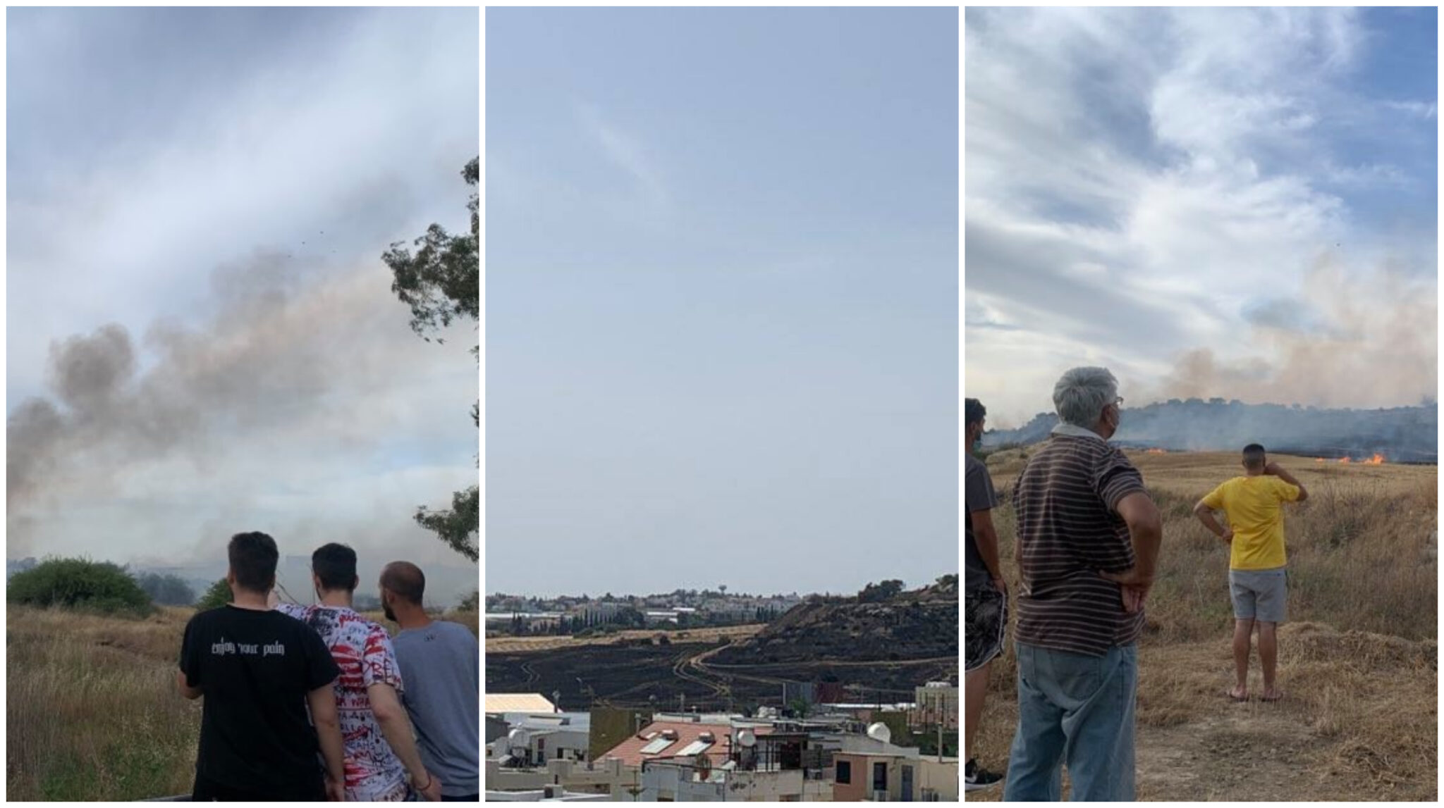 Επτά εκτάρια καμένης γης άφησε πίσω της η φωτιά στα Λατσιά (ΦΩΤΟ)