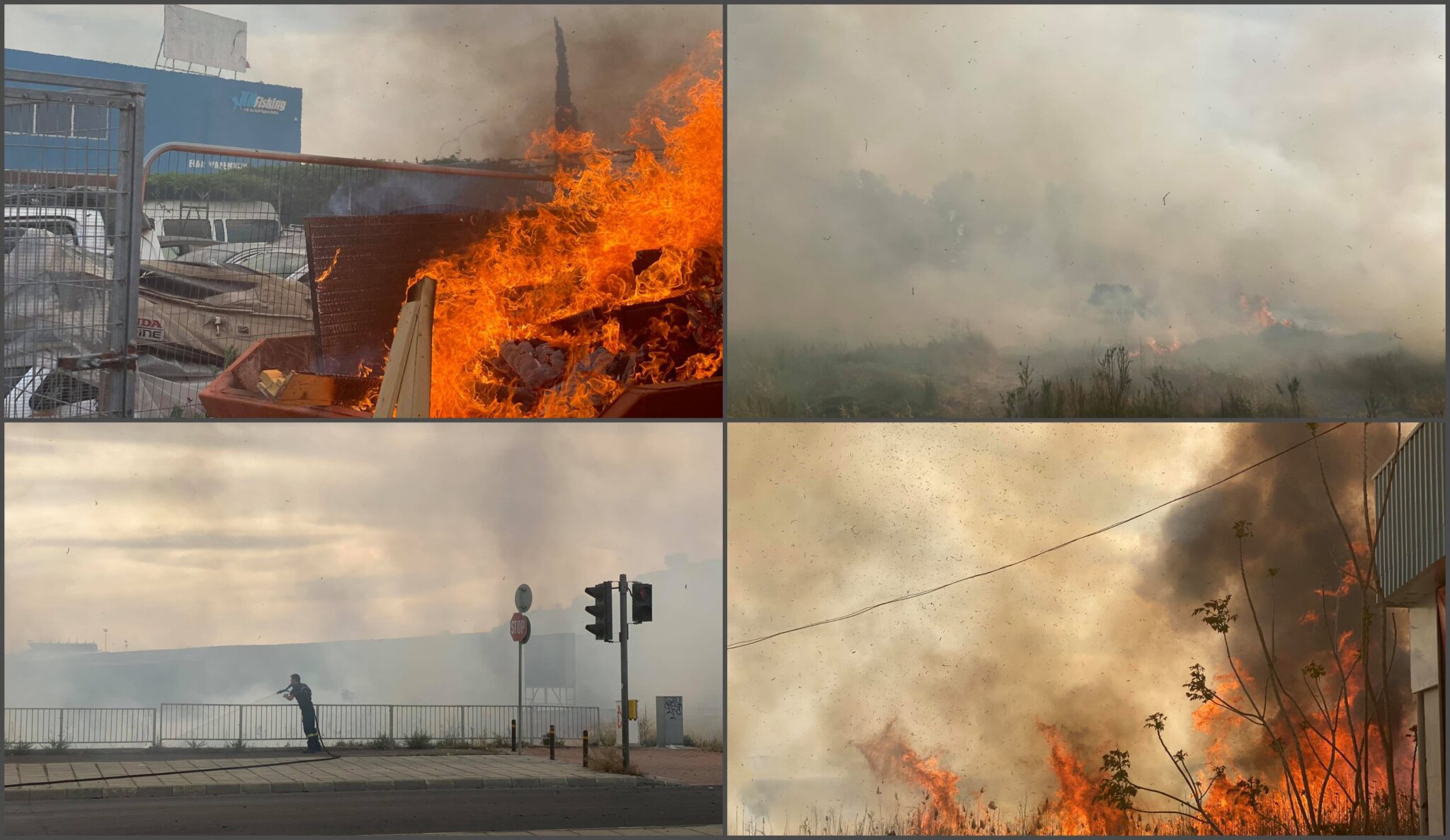 Μεγάλη φωτιά ξέσπασε στα Λατσιά, ανάστατοι οι κάτοικοι της περιοχής(ΒΙΝΤΕΟ&ΦΩΤΟ)