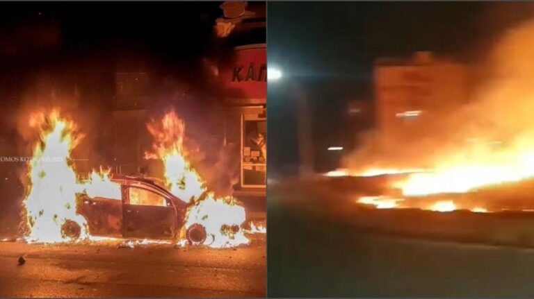 Μαρτυρία «έκαψε» δύο ανήλικους για την ρίψη μολότοφ σε περιπολικό στην Λεμεσό