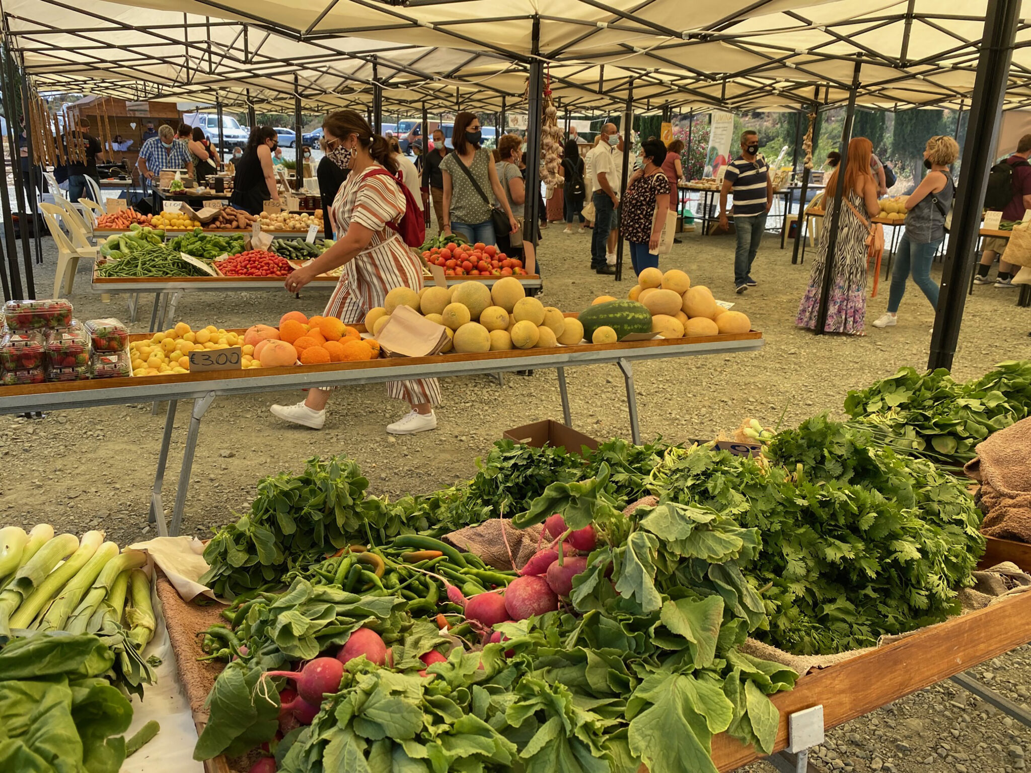 ΦΩΤΟ: Εγκαίνια Τοπικής Αγοράς Παραγωγών Λάρνακας