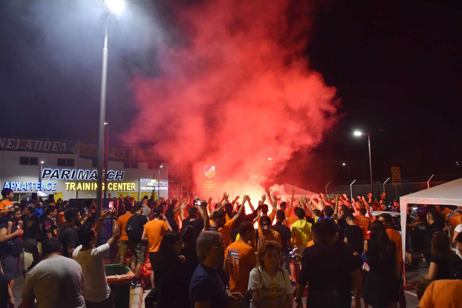 Πορεία διαμαρτυρίας κατά Πετρίδη στον Αρχάγγελο