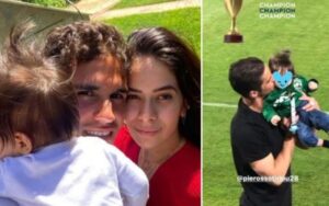 Πιέρος Σωτηρίου: Οι πανηγυρισμοί του στην Βουλγαρία αγκαλιά με τον μικρό Σοφοκλή