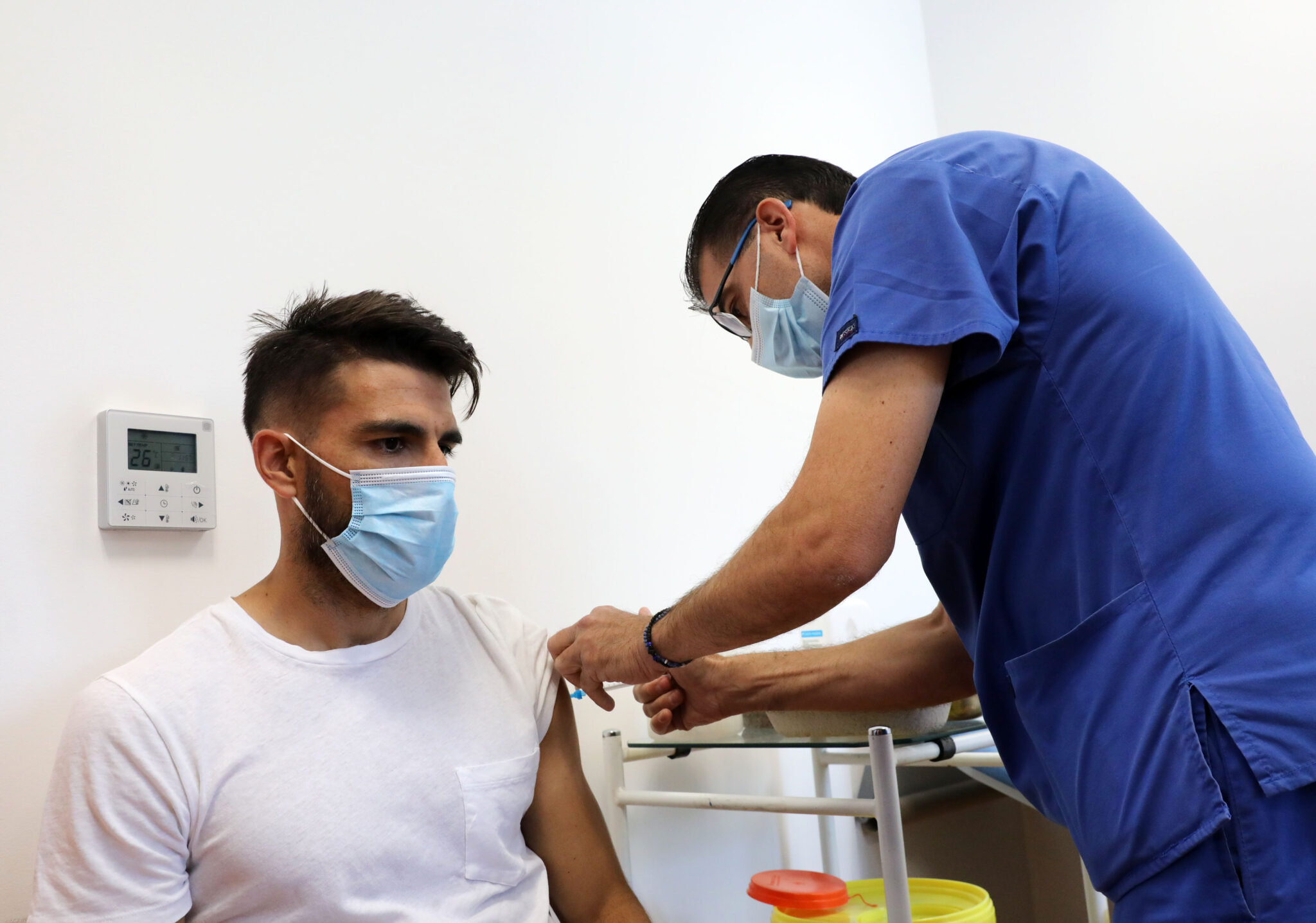 Εμβολιάστηκαν οι παίκτες της Ομόνοιας (ΦΩΤΟ)