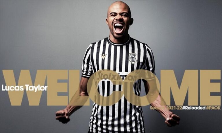 Επίσημο: Παίκτης του ΠΑΟΚ ο Λούκας Τέιλορ