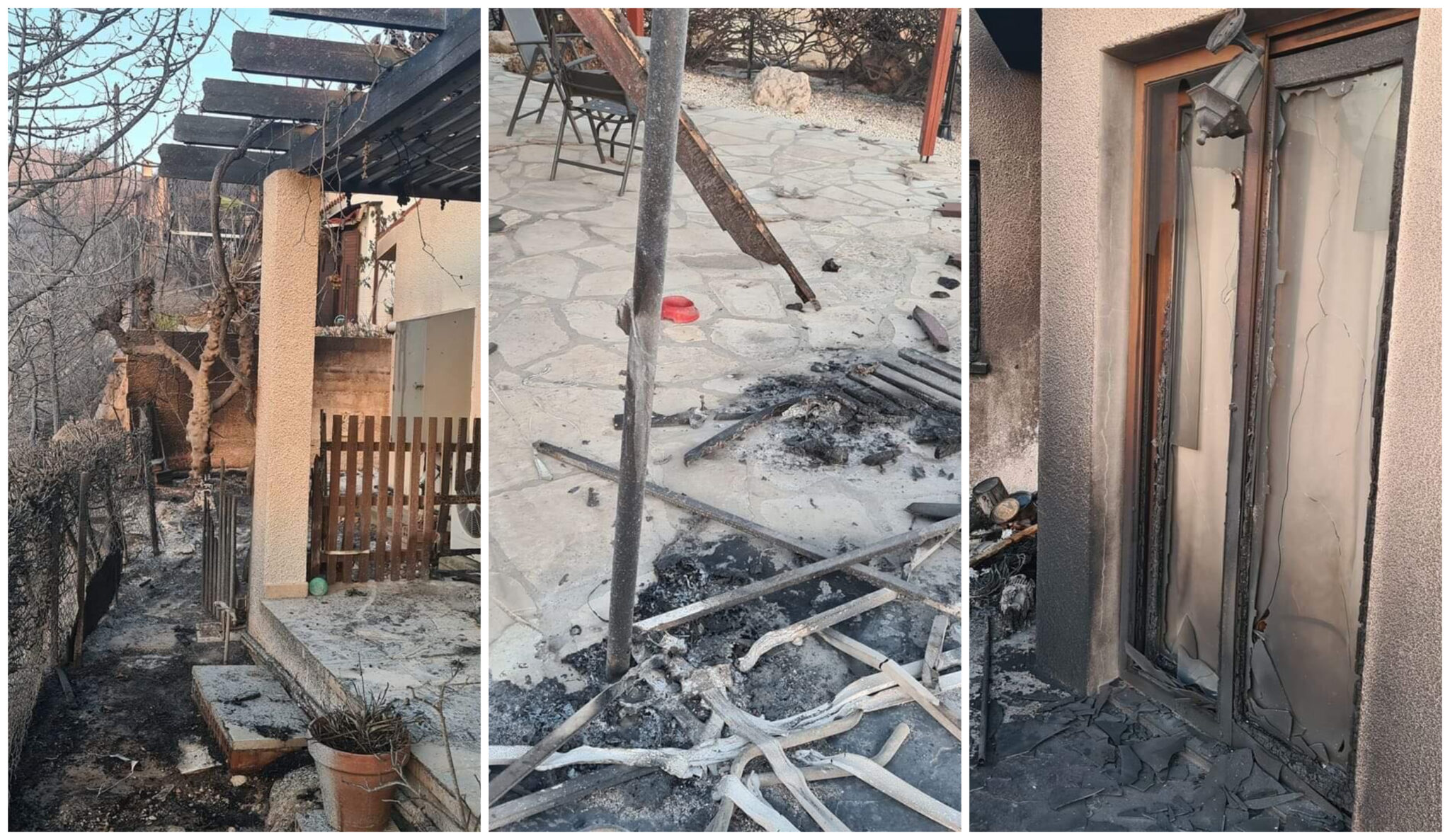 Μπήκαν σε σπίτια οι φλόγες αλλά πρόλαβαν τα χειρότερα (ΒΙΝΤΕΟ&ΦΩΤΟ)