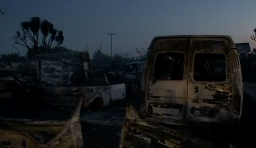 Κακόβουλη ενέργεια πίσω από τη φωτιά στον Ύψωνα, χωρίς ηλεκτρικό ρεύμα η περιοχή