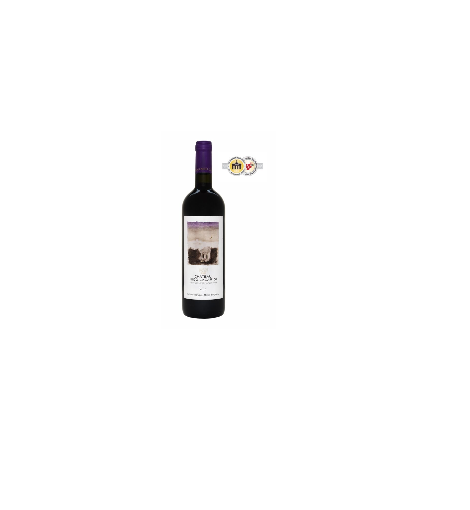 ΧΡΥΣΟ ΓΙΑ ΤΟ CHÂTEAU NICO LAZARIDI 2018