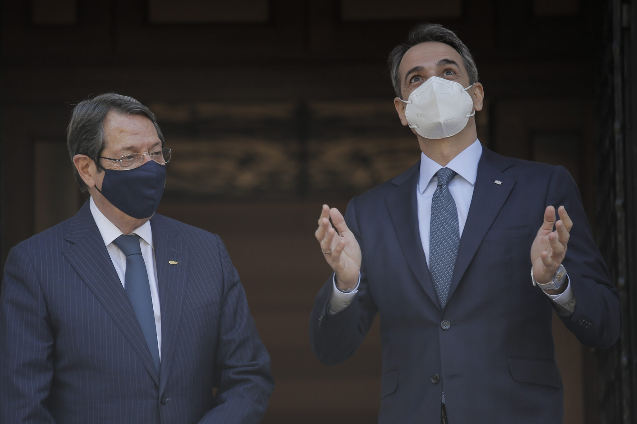 Μηνύματα Αναστασιάδη σε Ερντογάν μεταφέρει ο Μητσοτάκης