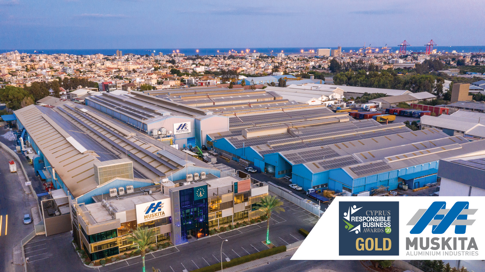 H MUSKITA κατακτά το Χρυσό Βραβείο στα Cyprus Responsible Business Awards 2020
