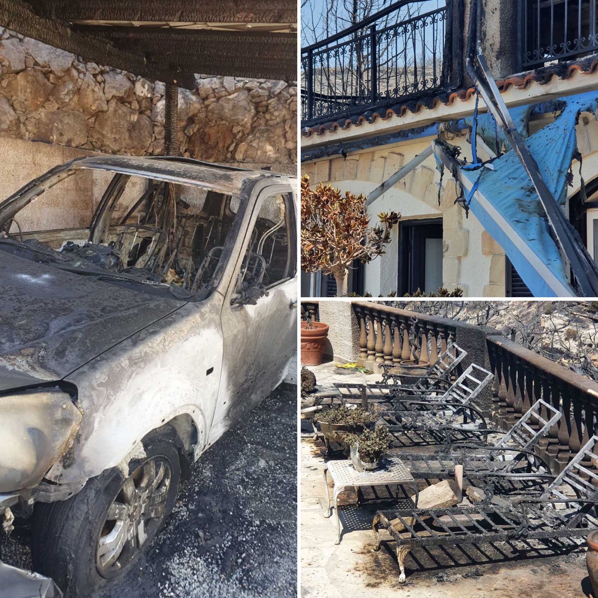 "Έγινε κατορθωτό να μην θρηνήσουμε θύματα", λέει το ΥΠΕΣ για τη φωτιά στην Τάλα