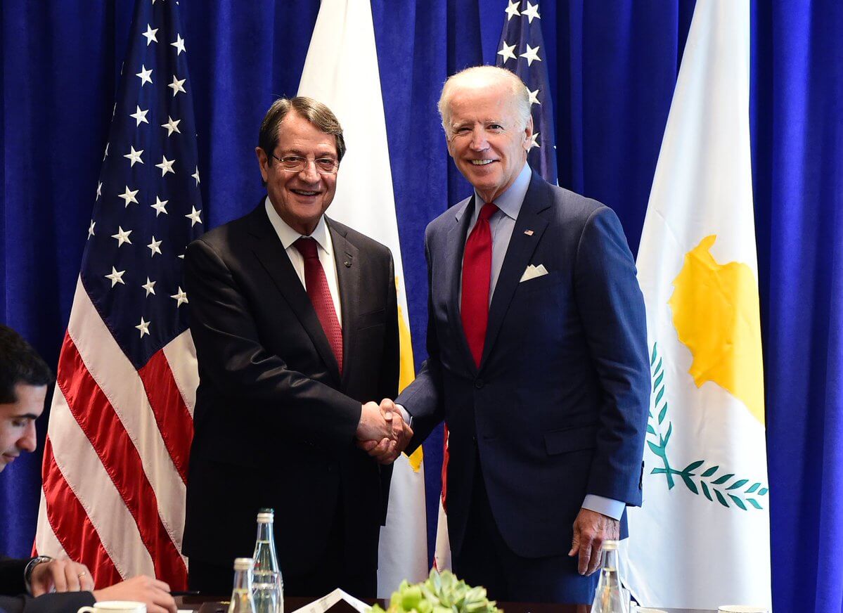 Διαβεβαιώσεις Μπάιντεν σε Αναστασιάδη: Σημαντικός εταίρος η Κύπρος