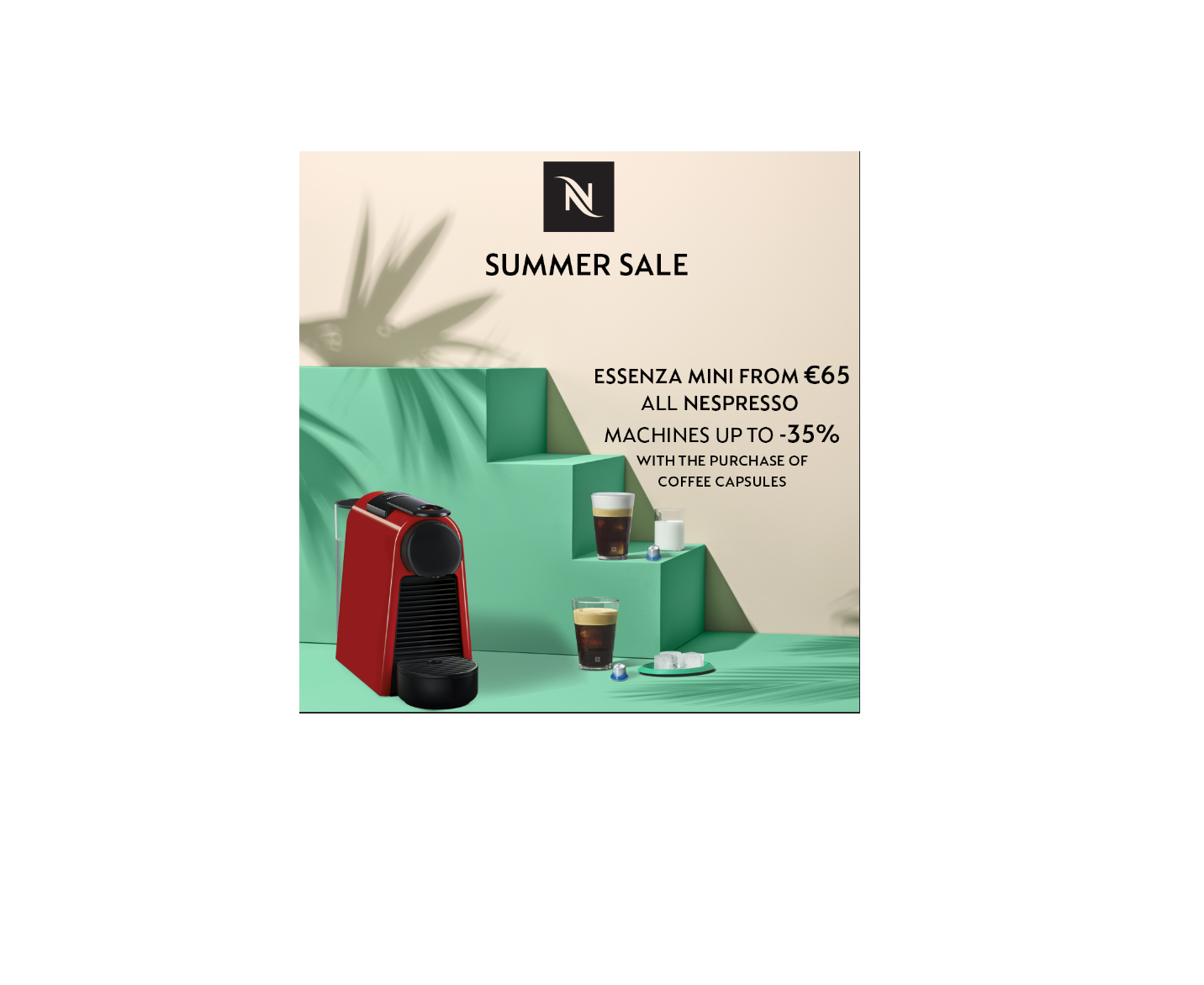 SUMMER Machine Promo από την Nespresso