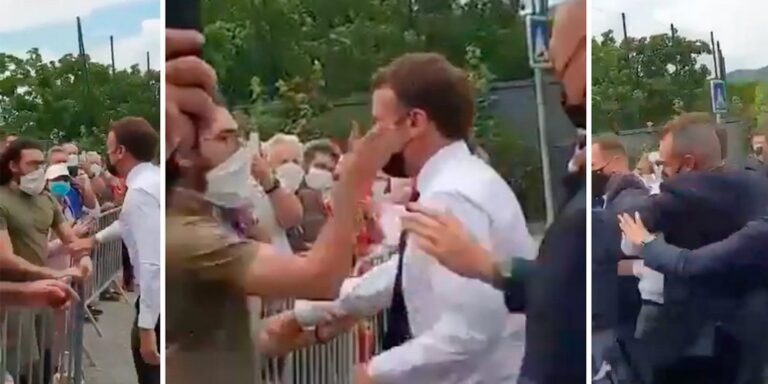 Ποινή φυλάκισης στον 28χρονο που χαστούκισε τον Μακρόν (ΒΙΝΤΕΟ)